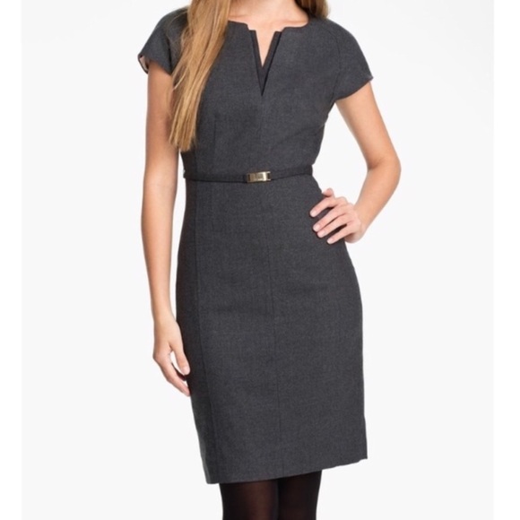 ted baker gray dress
